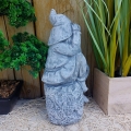 Bild 2 von Steinfigur Troll Kobold Figur Wichtel Gartenfigur Frostfest Massiv Steinguss